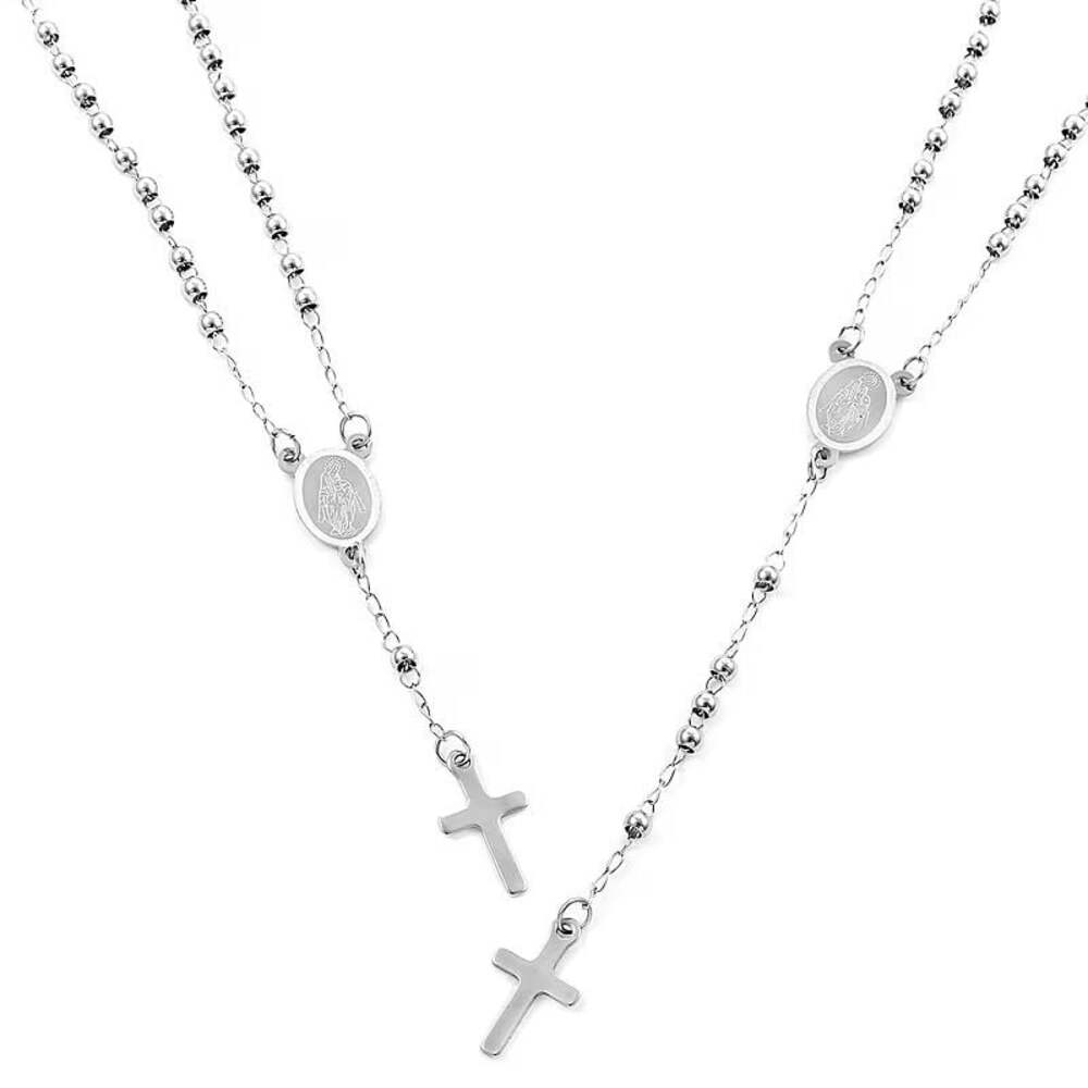 Rosary Necklace 18 Inches and Bracelet 9 Inches